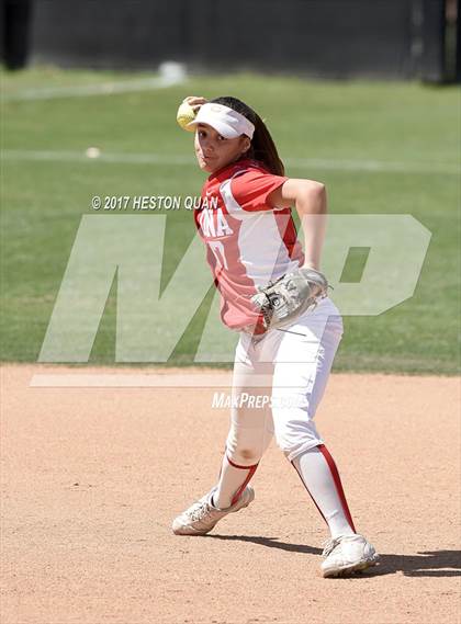 Thumbnail 1 in Mater Dei vs Corona (Alan Dugard Tournament) photogallery.