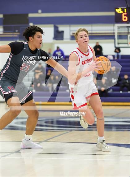 Thumbnail 2 in Herriman vs. American Fork (Corner Canyon Tournament of Champions) photogallery.