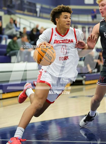 Thumbnail 1 in Herriman vs. American Fork (Corner Canyon Tournament of Champions) photogallery.