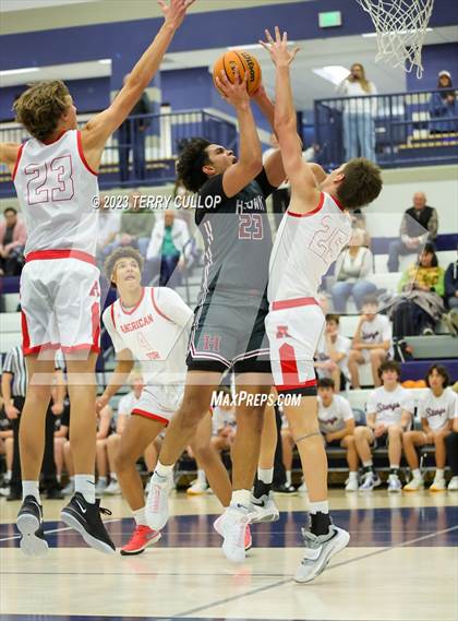 Thumbnail 2 in Herriman vs. American Fork (Corner Canyon Tournament of Champions) photogallery.