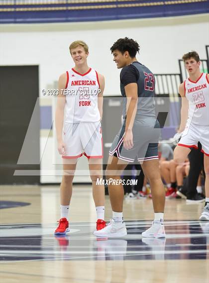 Thumbnail 1 in Herriman vs. American Fork (Corner Canyon Tournament of Champions) photogallery.