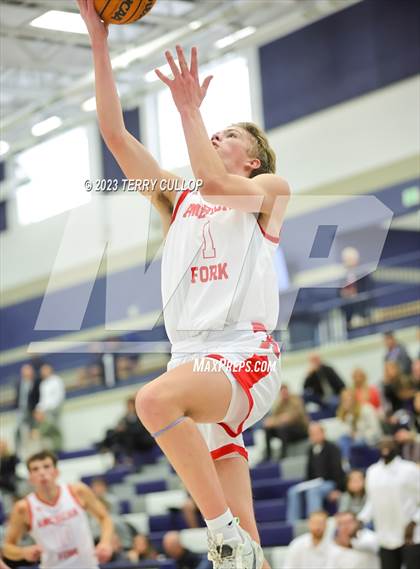 Thumbnail 1 in Herriman vs. American Fork (Corner Canyon Tournament of Champions) photogallery.