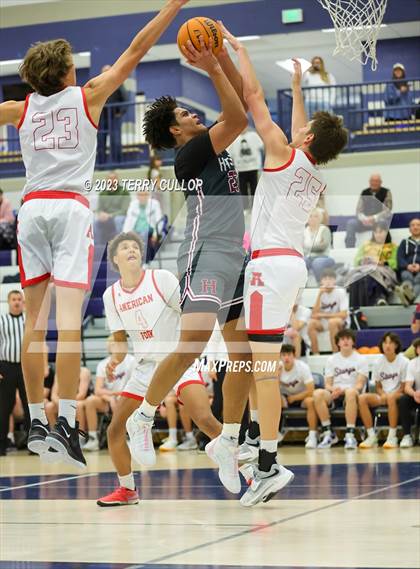 Thumbnail 1 in Herriman vs. American Fork (Corner Canyon Tournament of Champions) photogallery.