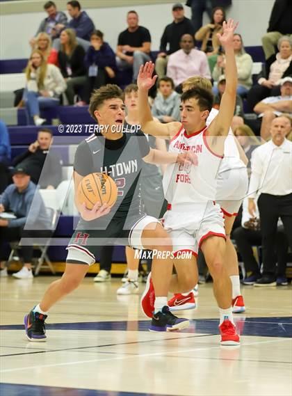 Thumbnail 2 in Herriman vs. American Fork (Corner Canyon Tournament of Champions) photogallery.
