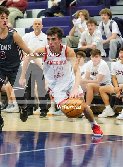 Thumbnail 1 in Herriman vs. American Fork (Corner Canyon Tournament of Champions) photogallery.