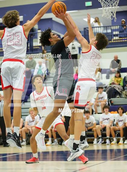 Thumbnail 2 in Herriman vs. American Fork (Corner Canyon Tournament of Champions) photogallery.