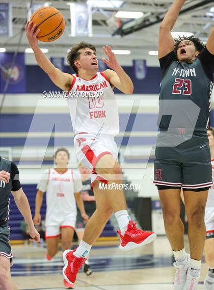 Thumbnail 3 in Herriman vs. American Fork (Corner Canyon Tournament of Champions) photogallery.