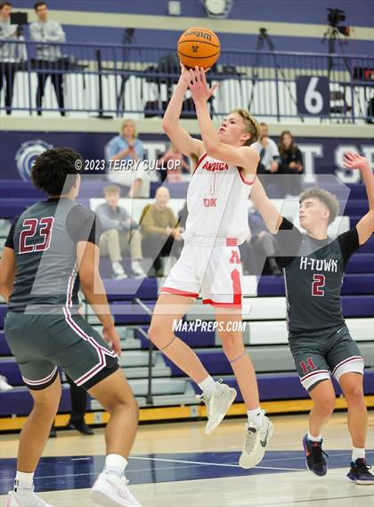 Thumbnail 3 in Herriman vs. American Fork (Corner Canyon Tournament of Champions) photogallery.