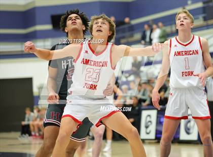 Thumbnail 3 in Herriman vs. American Fork (Corner Canyon Tournament of Champions) photogallery.