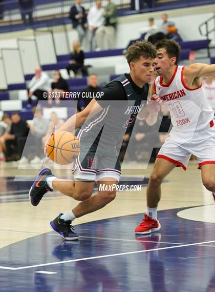 Thumbnail 2 in Herriman vs. American Fork (Corner Canyon Tournament of Champions) photogallery.