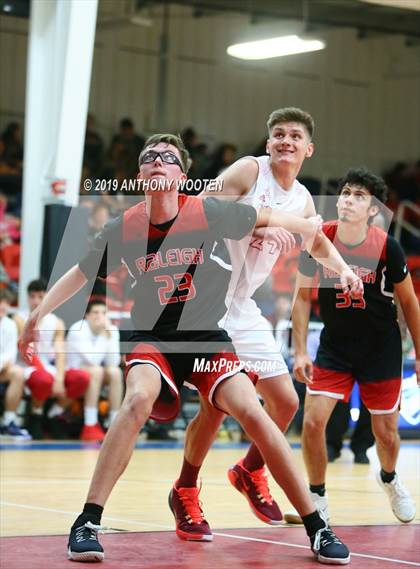 Thumbnail 3 in Freedom Christian Academy vs Raleigh HomeSchool photogallery.