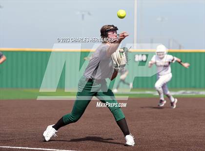 Thumbnail 2 in Magnolia West vs Livingston (Navasota Tournament) photogallery.
