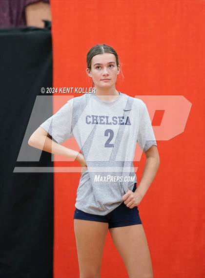 Thumbnail 1 in Chelsea vs. Mott (Our Lady Of The Lakes Invite) photogallery.