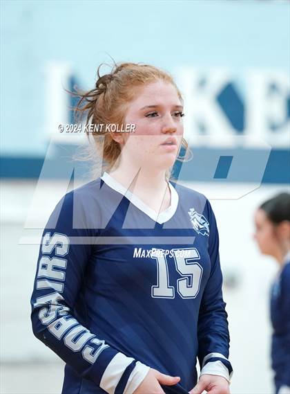 Thumbnail 1 in Chelsea vs. Mott (Our Lady Of The Lakes Invite) photogallery.
