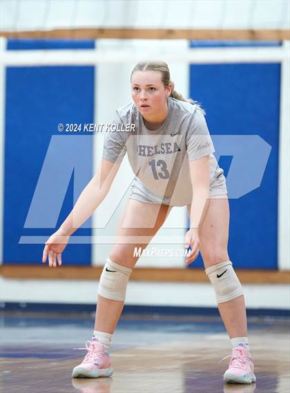 Thumbnail 2 in Chelsea vs. Mott (Our Lady Of The Lakes Invite) photogallery.