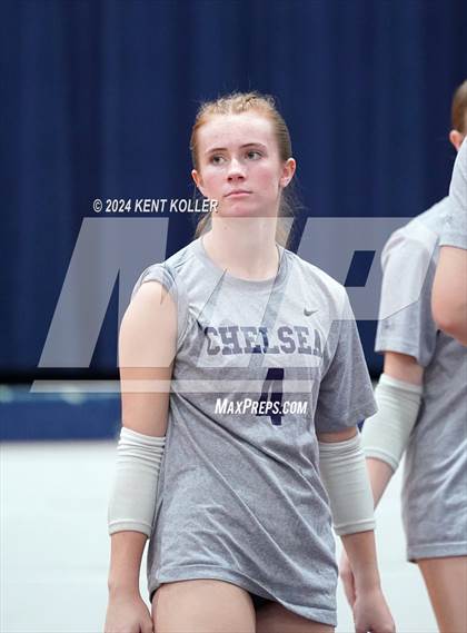 Thumbnail 3 in Chelsea vs. Mott (Our Lady Of The Lakes Invite) photogallery.