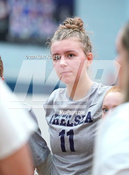 Thumbnail 2 in Chelsea vs. Mott (Our Lady Of The Lakes Invite) photogallery.
