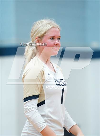 Thumbnail 2 in Chelsea vs. Mott (Our Lady Of The Lakes Invite) photogallery.