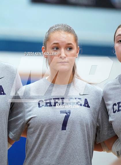 Thumbnail 1 in Chelsea vs. Mott (Our Lady Of The Lakes Invite) photogallery.