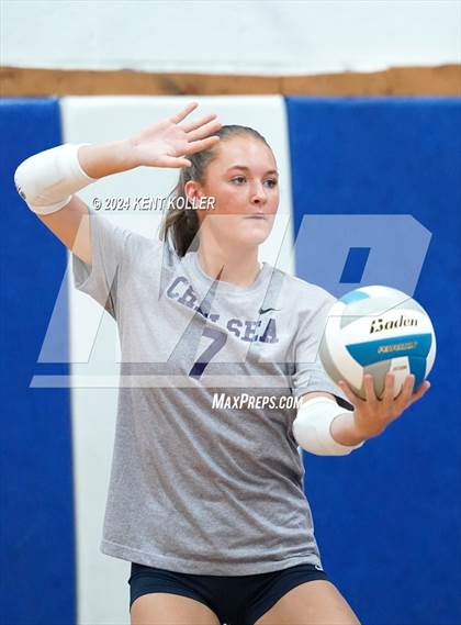 Thumbnail 1 in Chelsea vs. Mott (Our Lady Of The Lakes Invite) photogallery.
