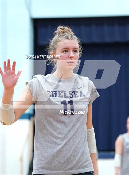 Thumbnail 3 in Chelsea vs. Mott (Our Lady Of The Lakes Invite) photogallery.