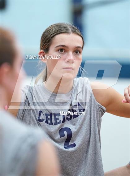 Thumbnail 1 in Chelsea vs. Mott (Our Lady Of The Lakes Invite) photogallery.