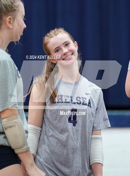 Thumbnail 3 in Chelsea vs. Mott (Our Lady Of The Lakes Invite) photogallery.