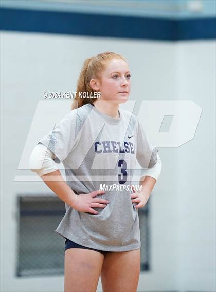 Thumbnail 3 in Chelsea vs. Mott (Our Lady Of The Lakes Invite) photogallery.