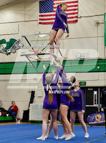 Thumbnail 1 in Shasta - CIF Northern Regional Cheer Championships photogallery.