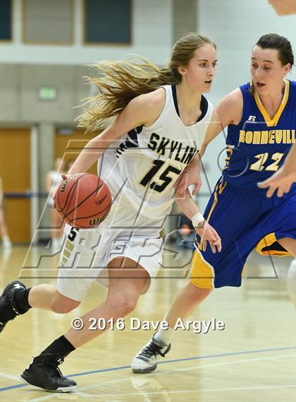Thumbnail 1 in Skyline vs. Bonneville (UHSAA 4A First Round) photogallery.