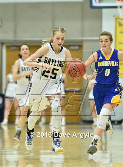 Thumbnail 1 in Skyline vs. Bonneville (UHSAA 4A First Round) photogallery.