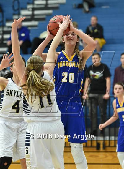 Thumbnail 1 in Skyline vs. Bonneville (UHSAA 4A First Round) photogallery.