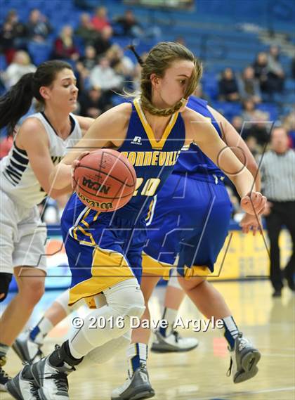 Thumbnail 3 in Skyline vs. Bonneville (UHSAA 4A First Round) photogallery.