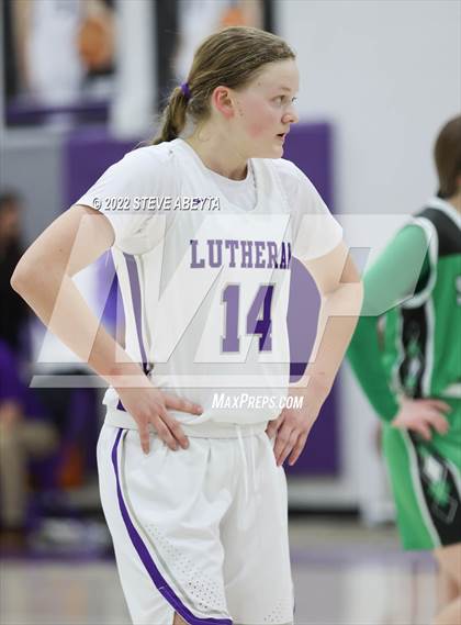 Thumbnail 3 in Lutheran vs St. Mary's (CHSAA 3A Region 5 Final) photogallery.