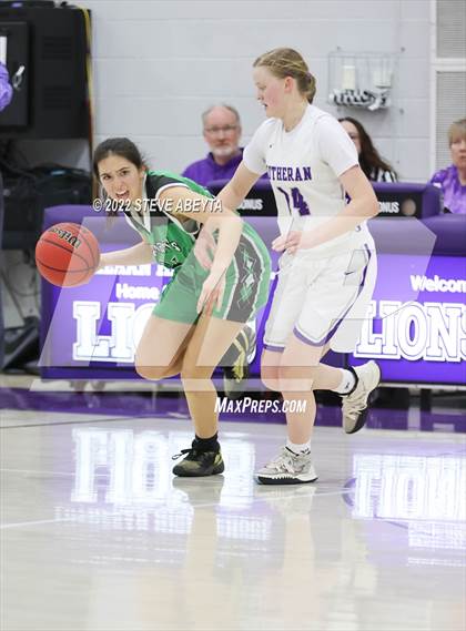 Thumbnail 3 in Lutheran vs St. Mary's (CHSAA 3A Region 5 Final) photogallery.