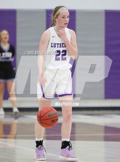 Thumbnail 3 in Lutheran vs St. Mary's (CHSAA 3A Region 5 Final) photogallery.