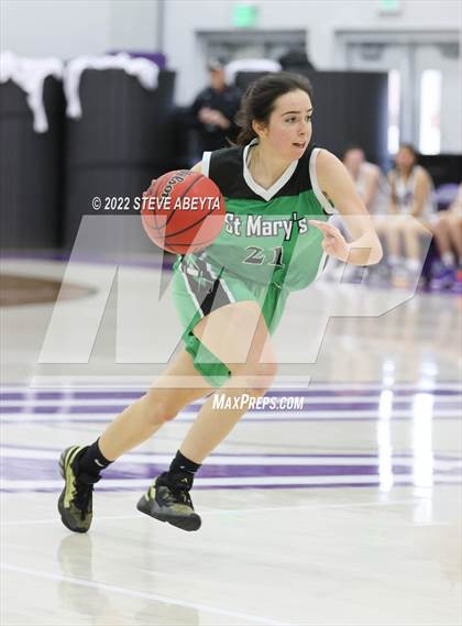 Thumbnail 2 in Lutheran vs St. Mary's (CHSAA 3A Region 5 Final) photogallery.