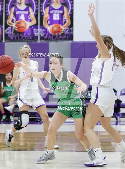 Thumbnail 3 in Lutheran vs St. Mary's (CHSAA 3A Region 5 Final) photogallery.