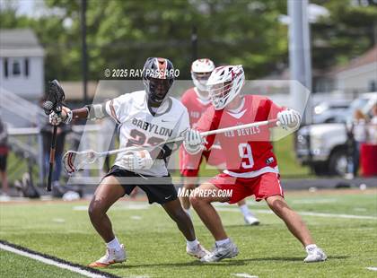 Thumbnail 3 in Center Moriches @ Babylon (Section XI Class C Championship) photogallery.