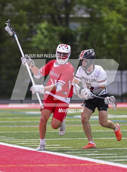Thumbnail 1 in Center Moriches @ Babylon (Section XI Class C Championship) photogallery.