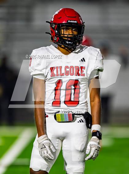 Thumbnail 3 in Kilgore vs. Almeta Crawford (UIL 4A D1 Football Quarterfinals) photogallery.