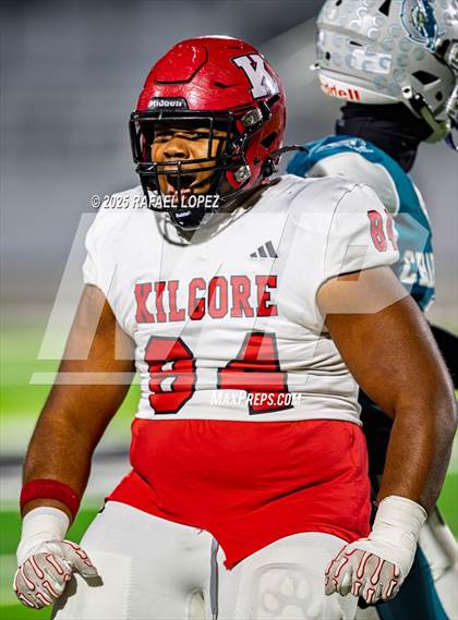 Thumbnail 2 in Kilgore vs. Almeta Crawford (UIL 4A D1 Football Quarterfinals) photogallery.