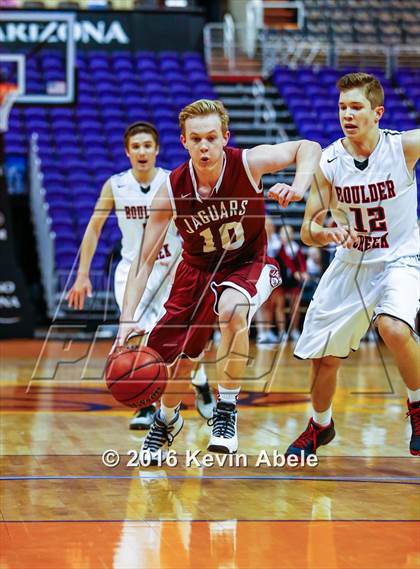 Thumbnail 1 in Boulder Creek vs Desert Ridge (Hoopin' it Up at the Arena) photogallery.