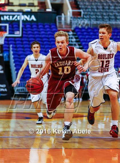 Thumbnail 2 in Boulder Creek vs Desert Ridge (Hoopin' it Up at the Arena) photogallery.