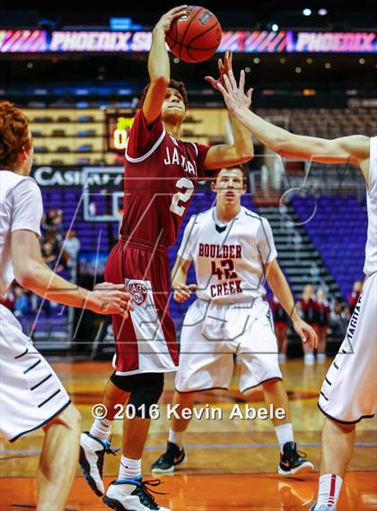 Thumbnail 3 in Boulder Creek vs Desert Ridge (Hoopin' it Up at the Arena) photogallery.
