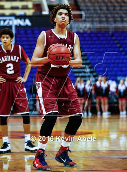 Thumbnail 2 in Boulder Creek vs Desert Ridge (Hoopin' it Up at the Arena) photogallery.