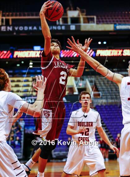 Thumbnail 1 in Boulder Creek vs Desert Ridge (Hoopin' it Up at the Arena) photogallery.