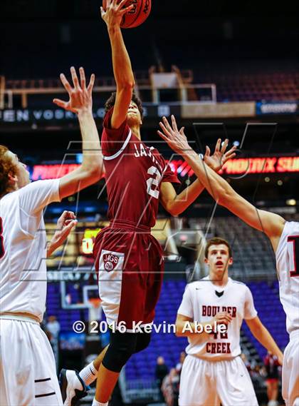 Thumbnail 2 in Boulder Creek vs Desert Ridge (Hoopin' it Up at the Arena) photogallery.