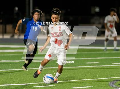 Thumbnail 1 in Gonzales @ La Vernia (UIL 4A Bi-District Playoffs) photogallery.