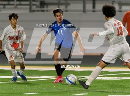 Thumbnail 2 in Gonzales @ La Vernia (UIL 4A Bi-District Playoffs) photogallery.